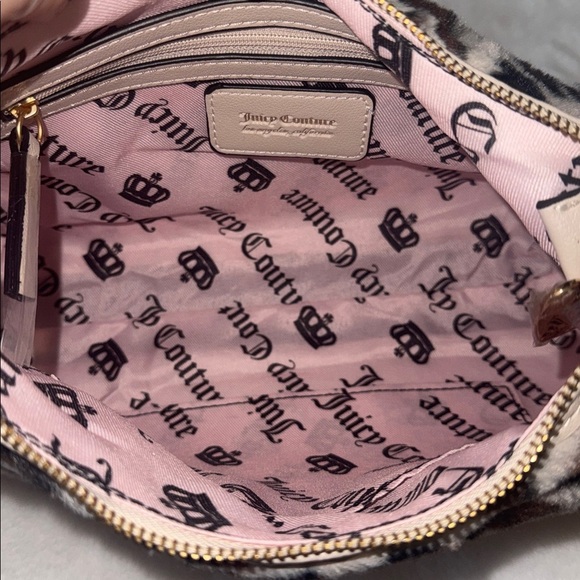Juicy Couture Furry Leopard Print Tote Bag - Picture 7 of 11